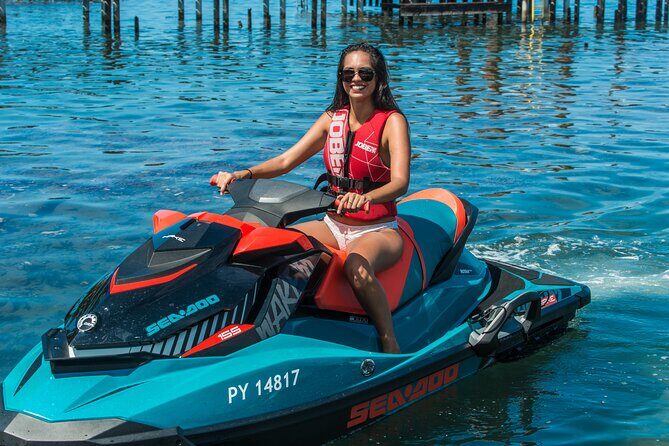 2-hour Jet Ski outing in Puna'auia - Where you start: Te Moana Tahiti Resort meeting point and timing