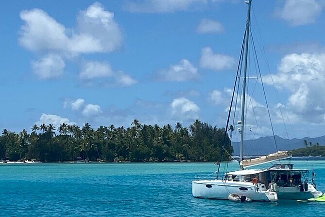 4 Days and 3 Nights in Catamaran on Raïatea and Tahaa - Iaorana Pearl Farm, Jardin de Corail, and Domaine Pari Pari on Day 1
