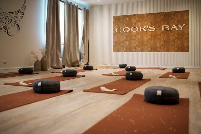 Air-conditioned studio yoga class at Cooks Bay Hotel and Suites - Key Things to Know Before You Go