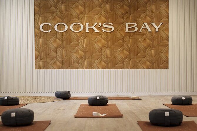 Air-conditioned studio yoga class at Cooks Bay Hotel and Suites - The 1-Hour Session: Poses, Breath, and Level-Friendly Guidance