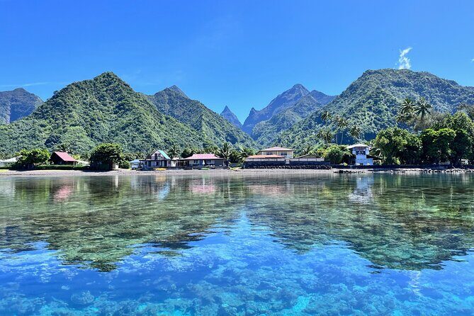 Baptism diving in the turquoise waters of Tahiti - Timing in Tahiti: why a 2:00 pm start can work