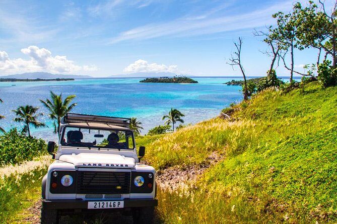 Bora Bora 4WD Tour Including Lunch at Lucky House & Jet Ski Tour - Open-Sided 4x4 Safari: Views, Photo Stops, and WW2 Cannons