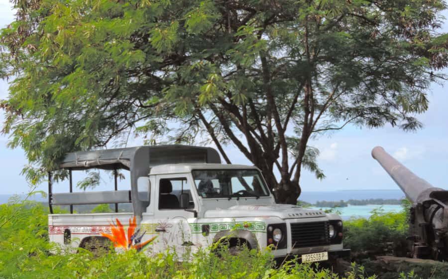 Bora Bora Adventure Day: 4X4 and Jet Ski with Lunch - Photo stops you’ll actually remember: Amanahune Bay, Faanui Canon, East Matira
