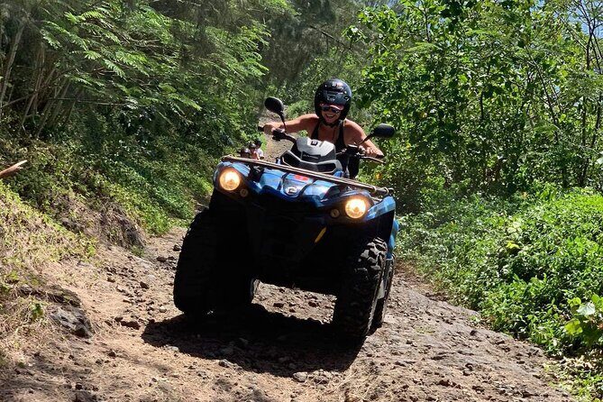 Bora Bora Atv-Quad Tours - Safety, licenses, and the kid footrest rule