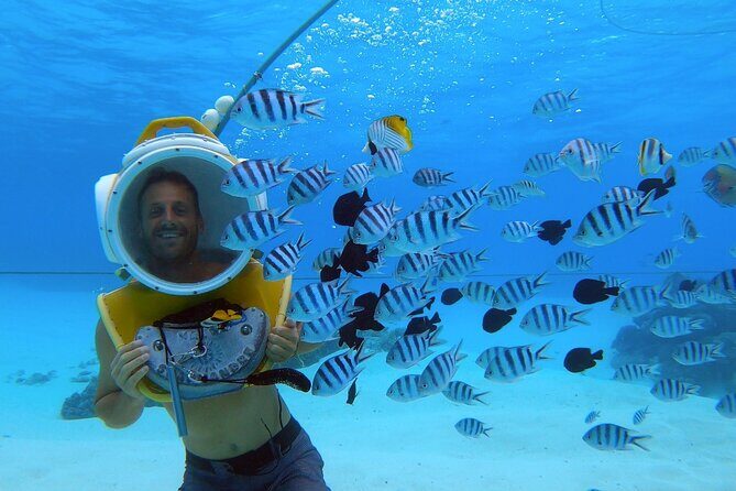 Combo snorkeling + motu lunch + jet ski group tour full day - Stop 2: The Coral Garden for Fish-Full Snorkeling