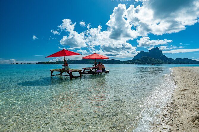 Full Day Combo Bora Bora ATV Tour & Motu Pass with Buffet - ATV to Mont Popoti: the steep part that pays off