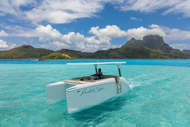 Full Day Solar Boat–Explores Bora Bora at the Rhythm of the Lagoon - Who should book this solar boat day in Bora Bora