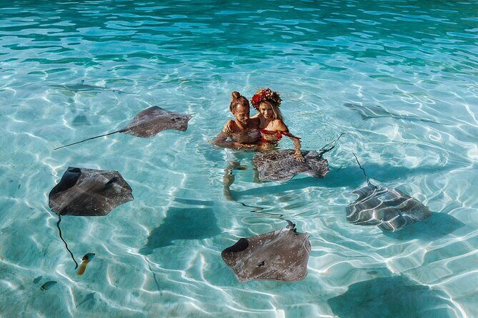 Full Day Tour : Moorea Snorkeling & Sunset Cruise on a Catamaran named Taboo - Sunset cruise to Cooks and Opunohu Bays: how the day changes in the last hour