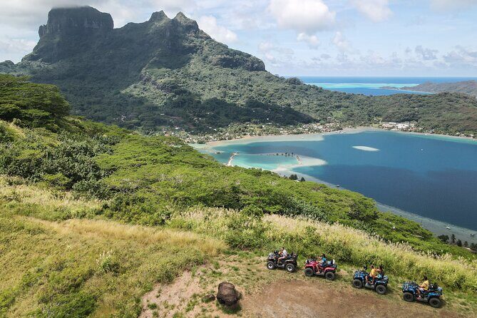 Half Day ATV or Quad Adventure in Bora Bora - Mont Popoti summit views and lagoon outlooks
