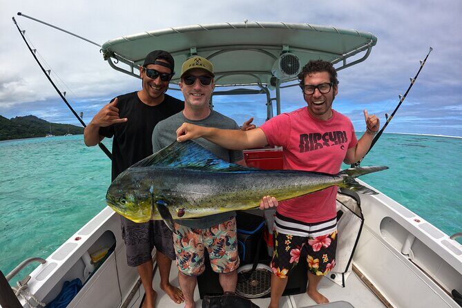 Half-day Big Fishing in Moorea on shared tour - Big-Game Targets in a Short 4-Hour Window