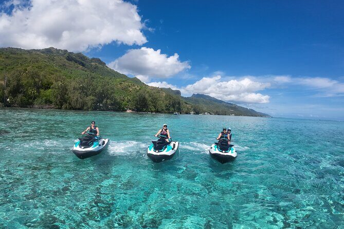 Moorea Solo or Twin Island Tour Jet Ski 4 hours - Key highlights you’ll care about