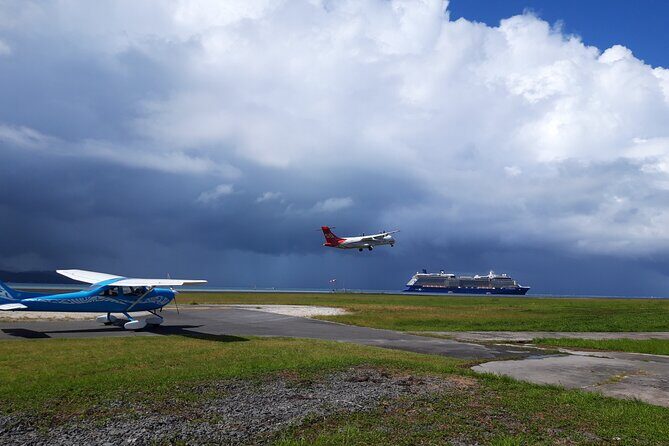 Private 30-minute flight downwind of Huahine - Why a downwind microlight flight over Huahine hits differently
