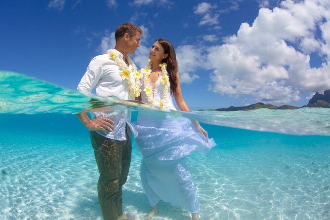 Private Full Day Aquatic Photo Tour + Resort Photo-Shoot (All inclusive) - Private pickup, your own boat, and the simple start in Vaitape