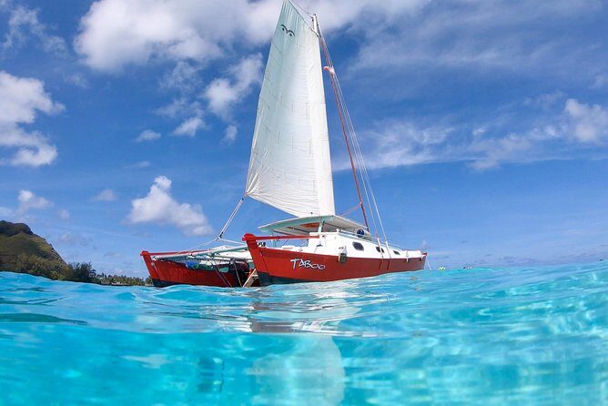 PRIVATE Sunset Tour: Moorea Snorkeling on a Catamaran named Taboo - Captains Leo and Lucas: the guide makes the water time better