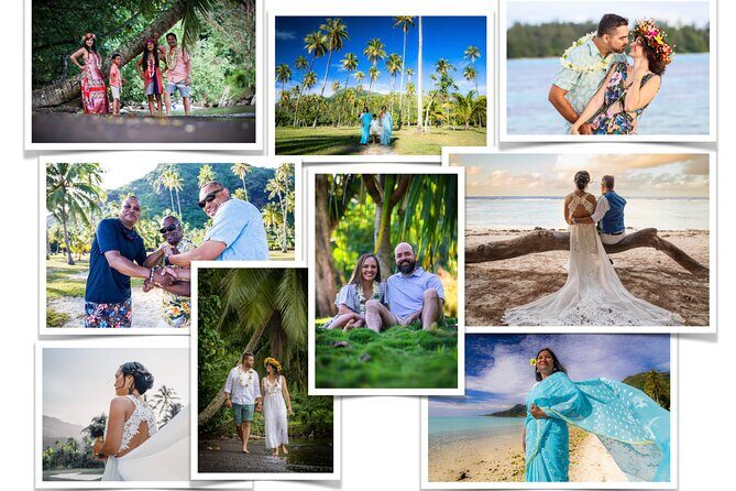 Professional Photo Shooting in Moorea, unique session adapted - What happens during your shoot: the two-part rhythm of Moorea