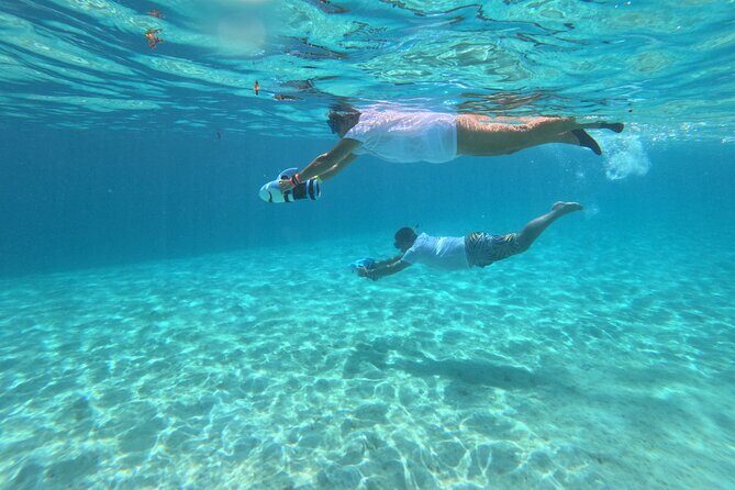 Snorkeling EN Underwater Scooter in Tahiti - Where it starts: Marina Taina and how the 3 hours usually feel