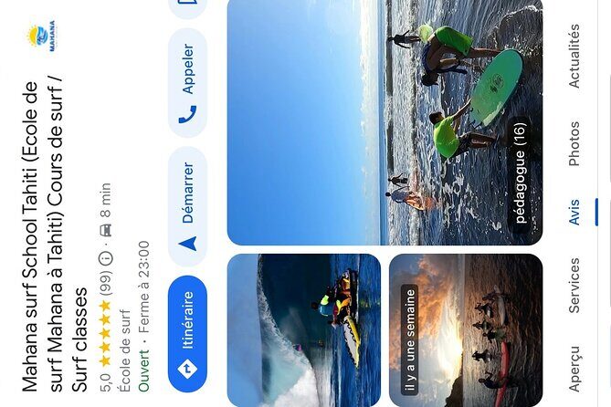 SURF TAHITI Bites & Waves – Surf experience with every bite - What Happens During the 3 Hours: Timing, Water Time, Fruit