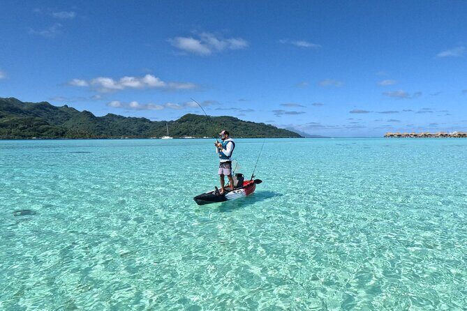 Tahaa: Kayaking Rental - Coral Garden - Snorkeling - When You Want More Than Snorkeling: Fishing from Rod-Supported Kayaks