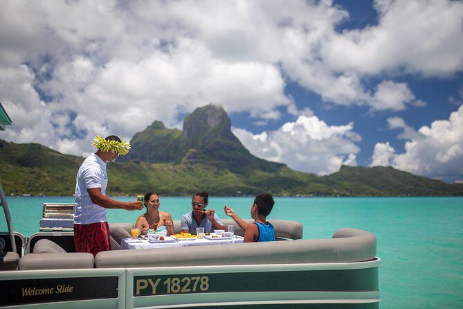 Toa Boat Bora Bora Private Lagoon tour with Lunch on Ambassador Boat - Timing, hotel pickup, and what 6 hours on the water means