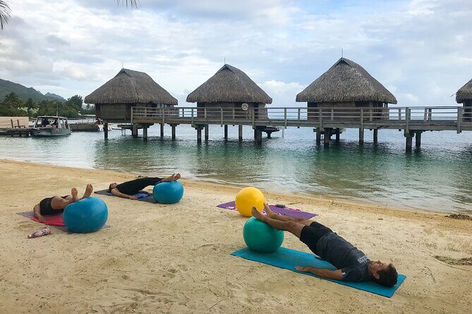 Yoga on the paradise beach of Manava Moorea - Meet Cindy: Inclusive Coaching That Doesn’t Talk Down to You